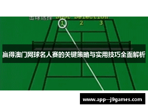 赢得澳门网球名人赛的关键策略与实用技巧全面解析 赢得澳门网球名人赛的关键策略与实用技巧全面解析